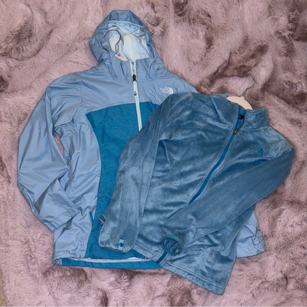 THE NORTH FACE FLEECE AND WINDBREAKER BUNDLE